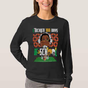 T-shirt J'ai abordé 100 jours 100e jour d'école garçons Fo