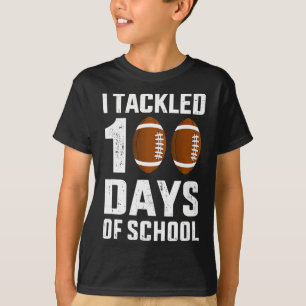 T-shirt J'ai abordé 100 jours école 100e jour de football 