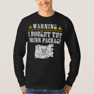 T-shirt J'Ai Acheté Boisson Pirate Flag Cruise Shi