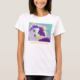 T-shirt J'ai adopté un animal d'abri