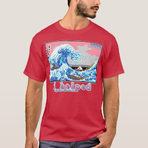 T-shirt J'Ai Aidé À Placer La Vague