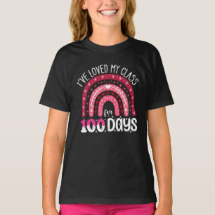T-shirt J'ai aimé ma classe pendant 100 jours d'école