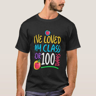 T-shirt J'Ai Aimé Ma Classe Pendant 100 Jours D'École 100E