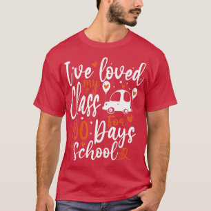 T-shirt J'Ai Aimé Ma Classe Pendant 100 Jours D'École 22