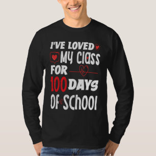 T-shirt J'ai aimé ma classe pendant 100 jours d'école Ense