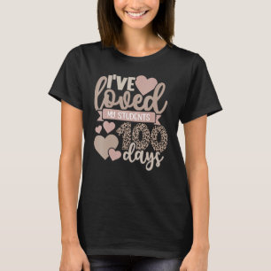 T-shirt J'Ai Aimé Ma Classe Pendant 100 Jours Leopard Ense