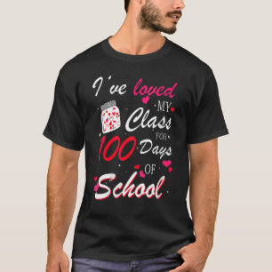 T-shirt J'ai aimé Ma Classe Pour 100 Jours D'École 100e D