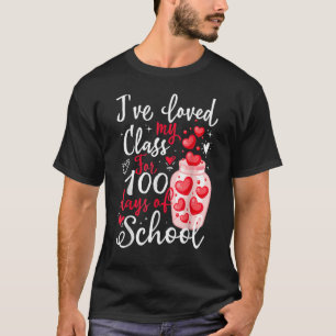 T-shirt J'ai aimé Ma Classe Pour 100 Jours D'École 100e D