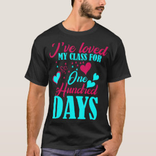 T-shirt J'ai aimé Ma Classe Pour 100 Jours D'École 100e D