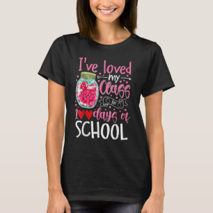 T-shirt J'ai aimé ma classe pour les 100 jours d'école 100