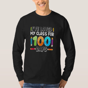 T-shirt J'Ai Aimé Mon Cours Pendant 100 Jours D'École 100E