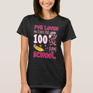 T-shirt J'Ai Aimé Mon Cours Pendant 100 Jours D'École 100E