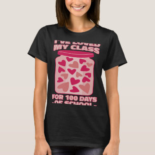T-shirt J'Ai Aimé Mon Cours Pendant 100 Jours D'École Vale
