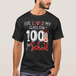 T-shirt J'Ai Aimé Mon Cours Pendant 100 Jours D'Enseignant