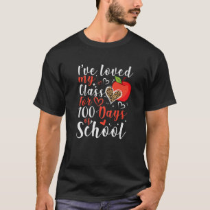 T-shirt J'Ai Aimé Mon Cours Pendant 100 Jours D'Enseignant