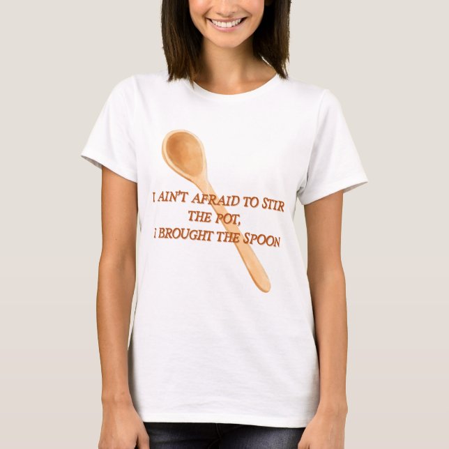 T-shirt J'ai apporté la cuillère (Devant)