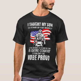 T-shirt J'Ai Appris À Mon Fils De Se Débattre Pour Lui-Mêm