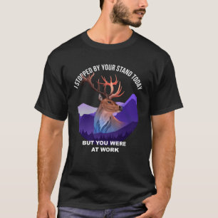 T-shirt J'Ai Arrêté Par Le Stand D'Arbre Aujourd'Hui Vous