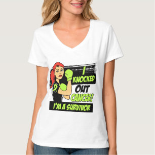 T-shirt J'ai assommé le Cancer de lymphome de Non-Hodgkins