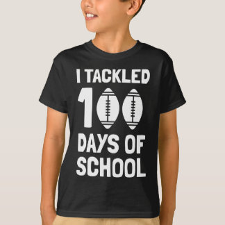 T-shirt J'Ai Attaqué 100 Jours De Football Scolaire 100E J