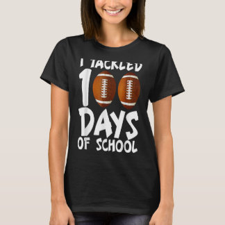 T-shirt J'Ai Attaqué 100 Jours De Football Scolaire 100E J