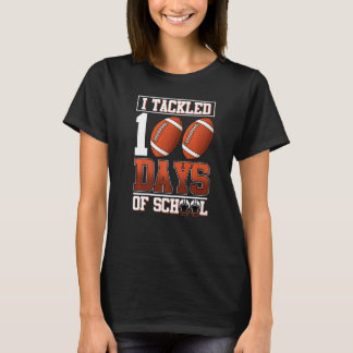 T-shirt J'Ai Attaqué 100 Jours De Football Scolaire 100E J