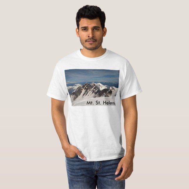 T-shirt J'ai augmenté Mt St Helens (Devant entier)