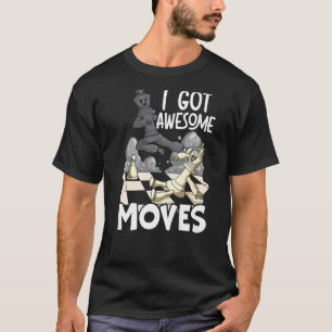 T-shirt J'Ai Awesome Moves Checkmate Chess Player Grand-mè