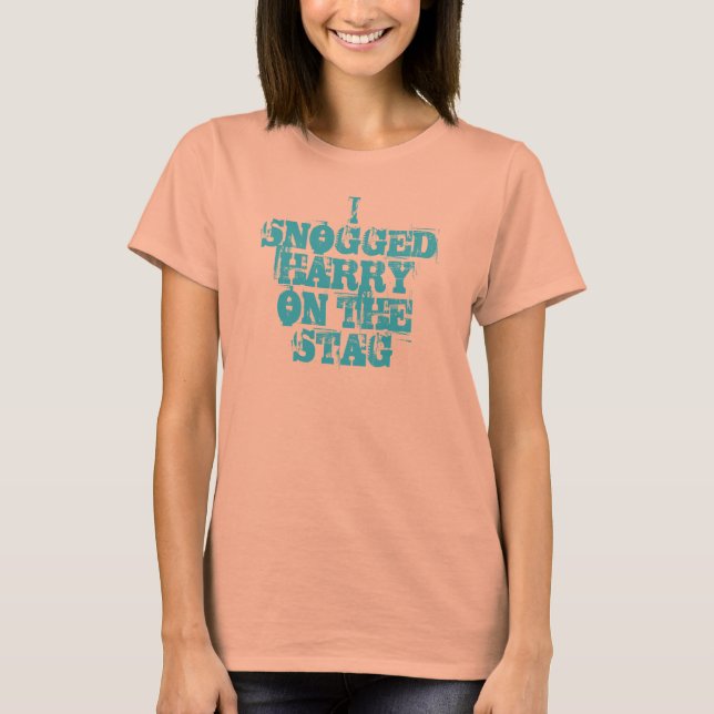 T-shirt J'ai baisé Harry sur le Stag (Devant)