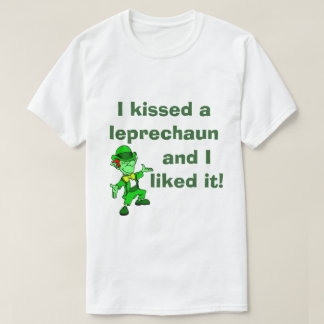 T-shirt J'Ai Baisé Un Leprechaun Et Je L'Ai Apprécié