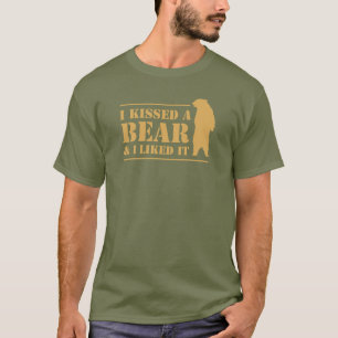 T-shirt J'Ai Baisé Un Ours Et J'Ai Aimé Ça Drôle Citation 