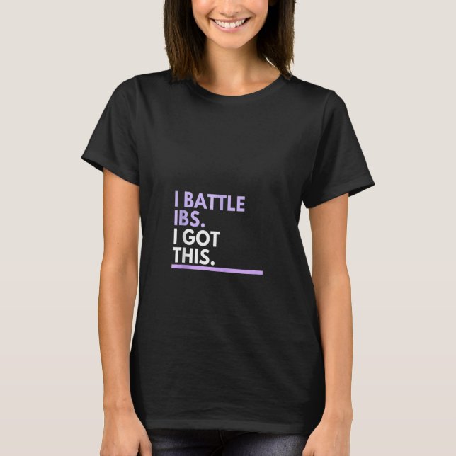 T-shirt J'Ai Battu Ibs. J'Ai Compris Ça. (Devant)