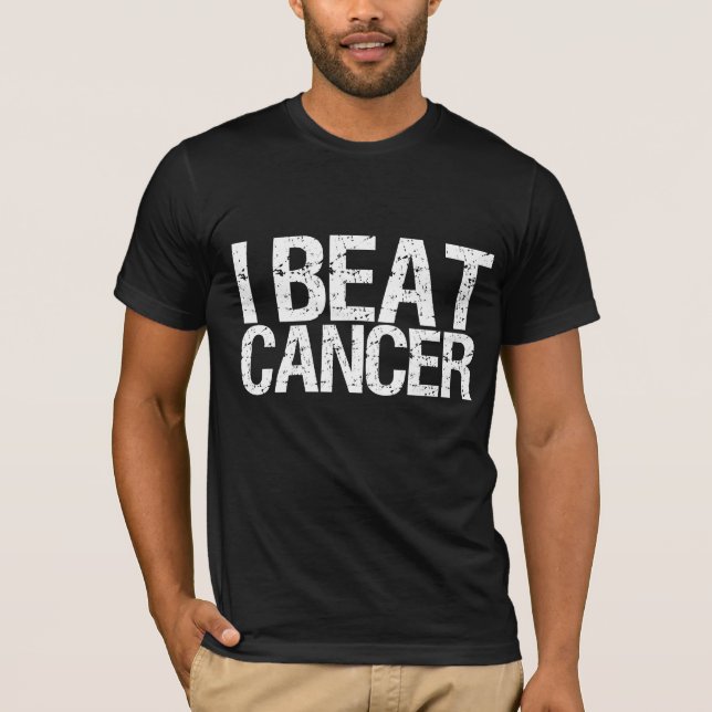 T-shirt J'ai battu le Cancer (Devant)