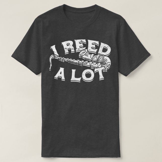 T-shirt J'ai beaucoup écrit - Harmony Instruments for Musi (Design devant)