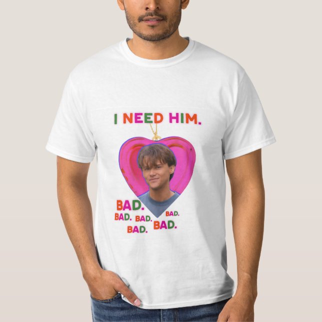 T-shirt J'ai besoin de Conrad de manière terrible (Devant)