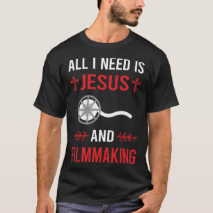 T-shirt J'Ai Besoin De Jésus cinéaste
