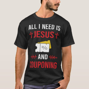 T-shirt J'ai besoin de Jésus Couponing Coupon Coupons Coup