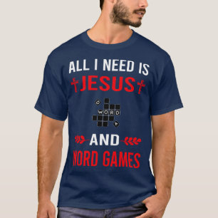 T-shirt J'Ai Besoin De Jésus Et De Jeux De Mots