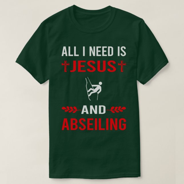 T-shirt J'Ai Besoin De Jésus Et De L'Absence De Conseil (Design devant)