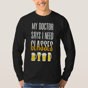 T-shirt J'Ai Besoin De Lunettes Pour Ami