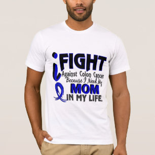 T-shirt J'ai besoin de mon cancer du colon de maman