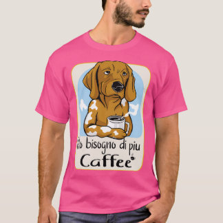 T-shirt J'Ai Besoin De Plus Café Junkie 2