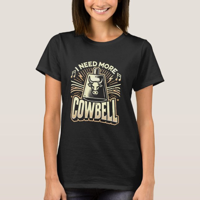 T-shirt J'ai besoin de plus de fermes d'élevage de sonnail (Devant)