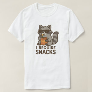 T-SHIRT J'AI BESOIN DE SNACKS
