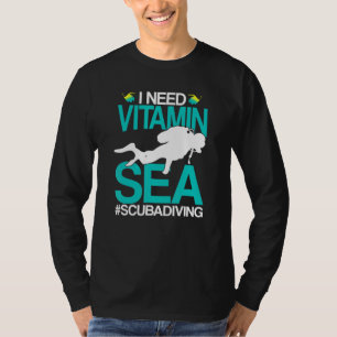 T-shirt J'Ai Besoin De Vitamine Mer Plage Plage Plage Plon