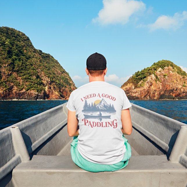 T-shirt J'AI BESOIN D'UN BON Kayak PADDLING (Créateur téléchargé)