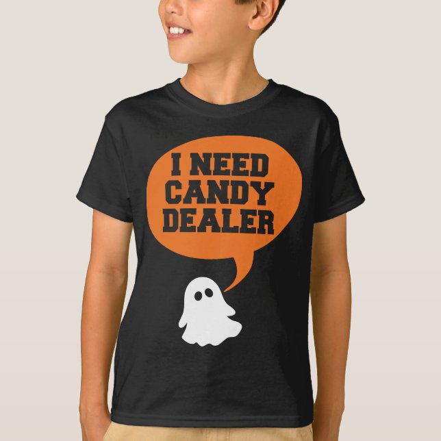 T-shirt J'ai besoin d'un marchand de bonbons (Devant)