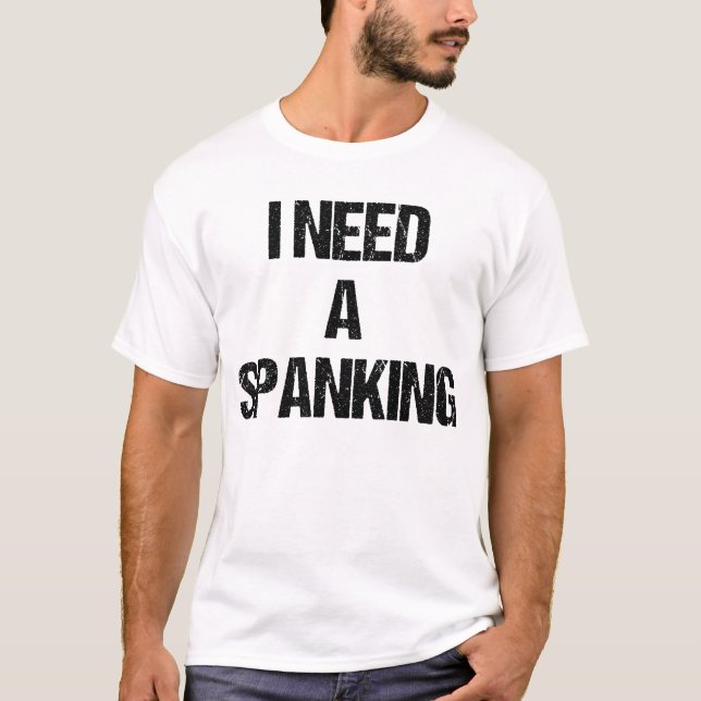T-shirt J'Ai Besoin D'Une Spanterie (Devant)