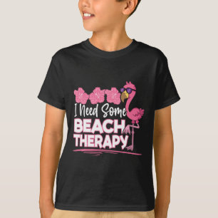 T-shirt J'ai besoin d'une thérapie de plage Vacances d'été