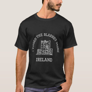 T-shirt J'Ai Bissé Le Blarney Stone Irlande Blarney Castle